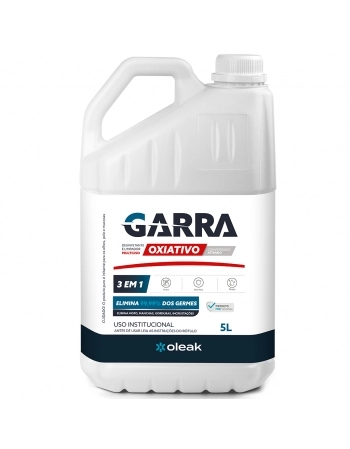 GARRA OXIATIVO LIMPADOR DESINFETANTE 4X5L LOTE: 071579